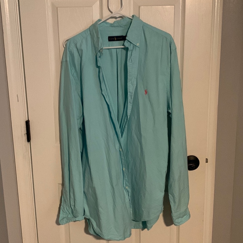 Mens RL Button Down